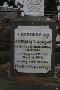 Clareman Grave old Irish 1912 Australia