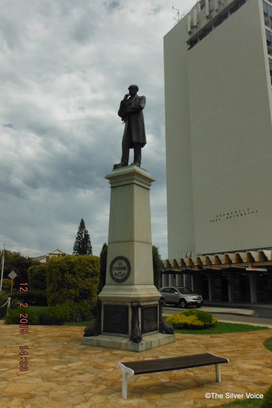 C.Y.O'Connor statue at entrance to Fremantle Port