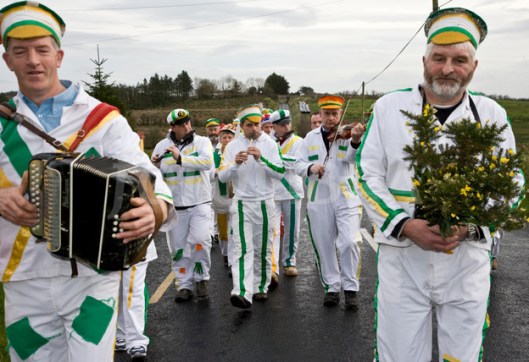A Troupe of Wren Boys in Ireland (Image Creative Commons) 