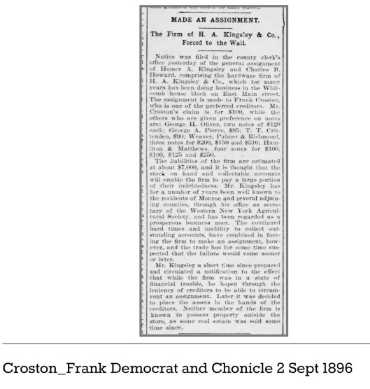 Croston_Frank_Democrat_and_Chonicle_2_Sept_1896
